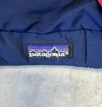 画像4: 80'S PATAGONIA "SYNCHLLA CIRQUE JACKET" 旧タグ 裏地シンチラ ナイロンジャケット ネイビー USA製 (VINTAGE)