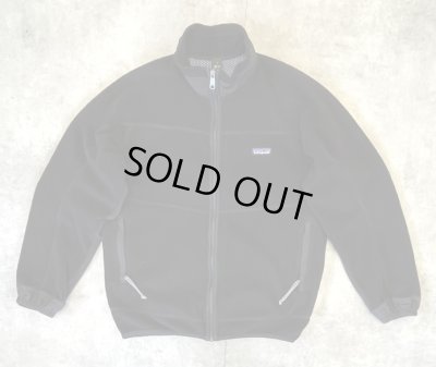 画像1: 90'S PATAGONIA 裏地P.E.F パーシャルエクリプス フリースジャケット ブラック USA製 (VINTAGE)