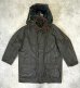 画像1: 90'S BARBOUR 3クレスト "NORTHUMBRIA" 旧タグ 裏地ウール フード付き オイルドジャケット オリーブ イングランド製 (VINTAGE) (1)
