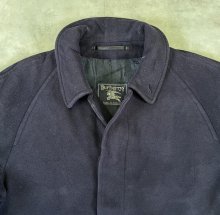他の写真2: 90'S BURBERRYS ウール/カシミア バルマカーンコート ネイビー イングランド製 (VINTAGE)