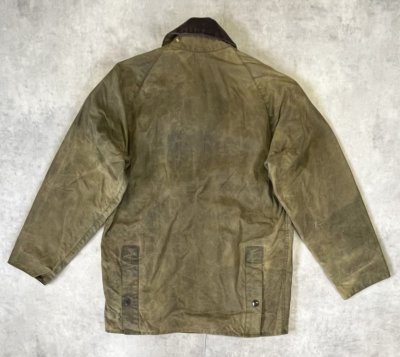 画像5: 90'S BARBOUR 3クレスト "4POCKET BEDALE"  旧タグ オイルドジャケット オリーブ イングランド製 (VINTAGE)