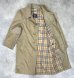画像4: 80'S BURBERRYS 裏地チェック バルマカーンコート ベージュ イングランド製 (VINTAGE) (4)