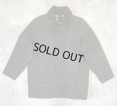画像1: 90'S BARBOUR 3クレスト "BEAUFORT" 旧タグ オイルドジャケット オリーブ イングランド製 (VINTAGE)