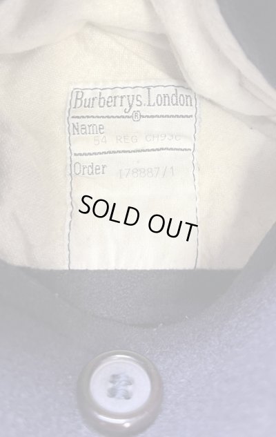 画像4: 90'S BURBERRYS ウール/カシミア バルマカーンコート ネイビー イングランド製 (VINTAGE)