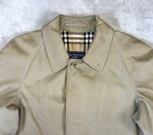 他の写真1: 80'S BURBERRYS 裏地チェック バルマカーンコート ベージュ イングランド製 (VINTAGE)