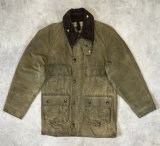 90'S BARBOUR 3クレスト "4POCKET BEDALE"  旧タグ オイルドジャケット オリーブ イングランド製 (VINTAGE)