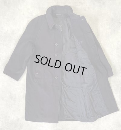 画像5: 90'S BURBERRYS ウール/カシミア バルマカーンコート ネイビー イングランド製 (VINTAGE)