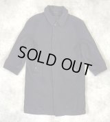 90'S BURBERRYS ウール/カシミア バルマカーンコート ネイビー イングランド製 (VINTAGE)