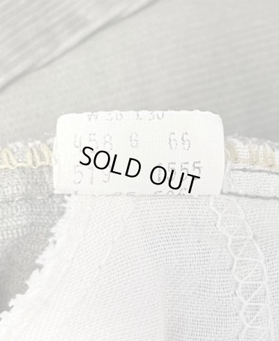 画像2: 80'S LEVIS 519 コーデュロイ グレー 42TALONジップ USA製 W36L30 (VINTAGE)