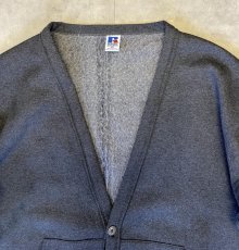 他の写真1: 90'S RUSSELL ATHLETIC スウェット カーディガン チャコール USA製 (VINTAGE)