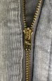 画像3: 80'S LEVIS 519 コーデュロイ グレー 42TALONジップ USA製 W36L30 (VINTAGE) (3)