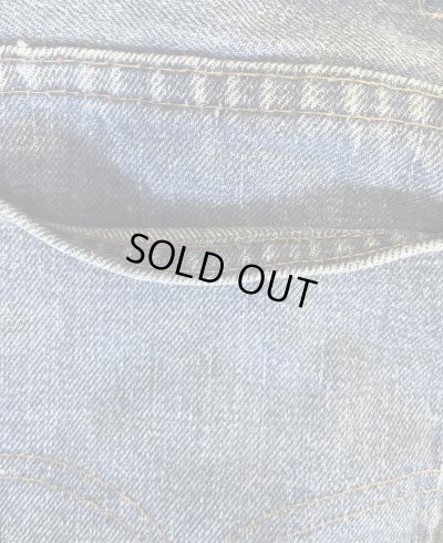 画像6: 70'S LEVIS 517 "66前期" ボタン裏2 デニム インディゴ 42TALONジップ W38L34 USA製 (VINTAGE)