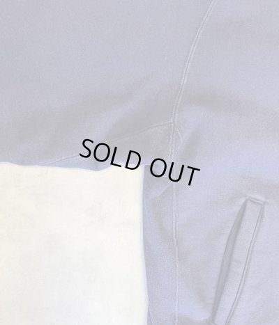 画像4: 90'S RUSSELL ATHLETIC "PRO COTTON" 裏地ナイロン スナップボタン スウェットジャケット ネイビー USA製 (VINTAGE)