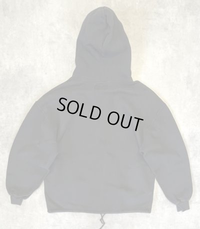 画像4: 90'S RUSSELL ATHLETIC "HIGH COTTON" フルジップ スウェットパーカー ブラック USA製 (VINTAGE)