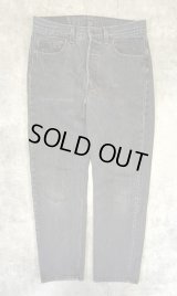 90'S LEVIS 501 デニム 先染めブラック W33L30 USA製 (VINTAGE)