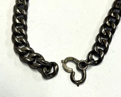 画像5: 40〜50'S アメリカ軍 US ARMY スターリングシルバー ミリタリー IDプレート チェーンブレスレット シルバー (VINTAGE)