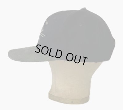 画像3: GRAND LAKE COLORADO ウール/レザー 6パネル ベースボールキャップ ブラック/オリーブ (VINTAGE)