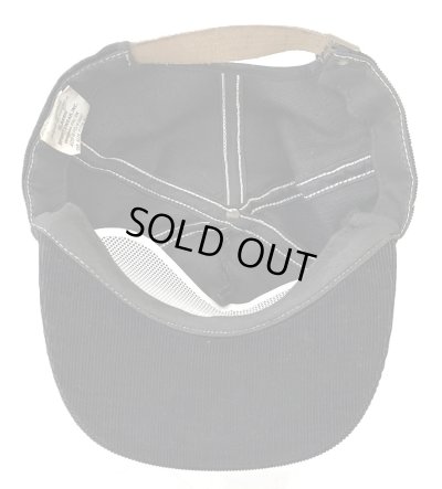 画像5: PURDUE DAD コーデュロイ 6パネル ベースボールキャップ ブラック USA製 (VINTAGE)