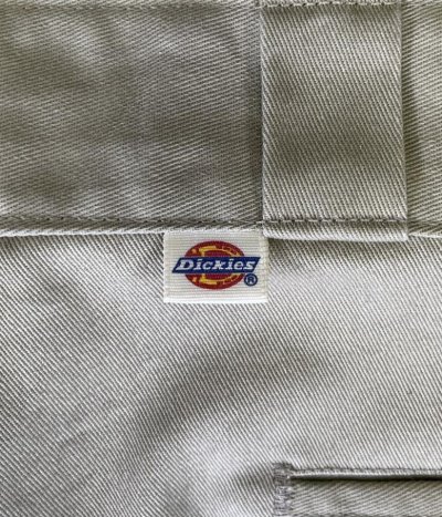 画像2: 80'S DICKIES 874 チビタグ ワークパンツ ベージュ 42TALONジップ W38L30 USA製 (VINTAGE)