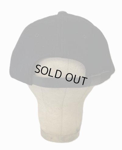 画像4: GRAND LAKE COLORADO ウール/レザー 6パネル ベースボールキャップ ブラック/オリーブ (VINTAGE)