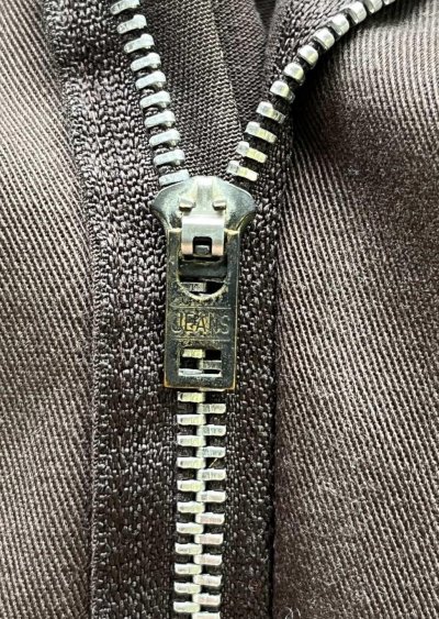 画像5: 70'S DICKIES 874 チビタグ ワークパンツ ブラウン W38L36 JEANSアルミジップ USA製 (VINTAGE)