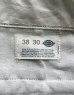 画像4: 80'S DICKIES 874 チビタグ ワークパンツ ベージュ 42TALONジップ W38L30 USA製 (VINTAGE) (4)