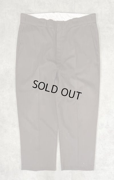 画像3: 70'S DICKIES 874 チビタグ ワークパンツ ブラウン W38L36 JEANSアルミジップ USA製 (VINTAGE)