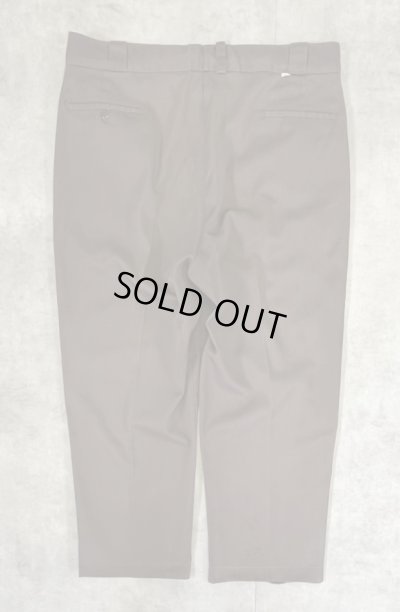 画像1: 70'S DICKIES 874 チビタグ ワークパンツ ブラウン W38L36 JEANSアルミジップ USA製 (VINTAGE)