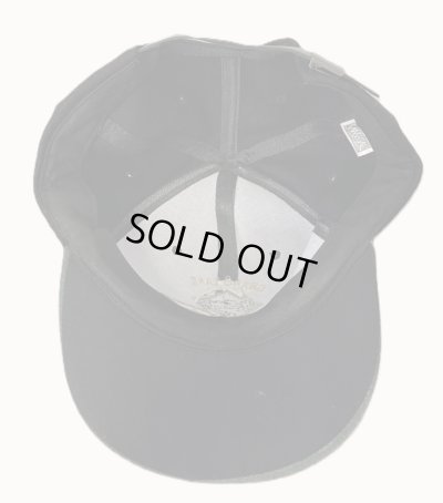 画像5: GRAND LAKE COLORADO ウール/レザー 6パネル ベースボールキャップ ブラック/オリーブ (VINTAGE)