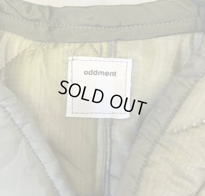 画像2: ODDMENT "QUILTING VEST" アメリカ軍 キルティングライナー 解体再構築 ベスト オリーブ (REMAKE)