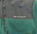 画像3: 90'S RALPH LAUREN POLO JEANS ナイロン切り替え フリースジャケット ブラック/グリーン USA製 (VINTAGE) (3)
