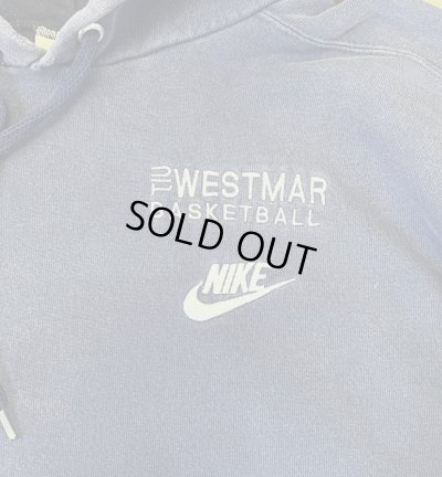 画像3: 90'S NIKE 銀タグ スウェットパーカー フェードネイビー USA製 (VINTAGE)