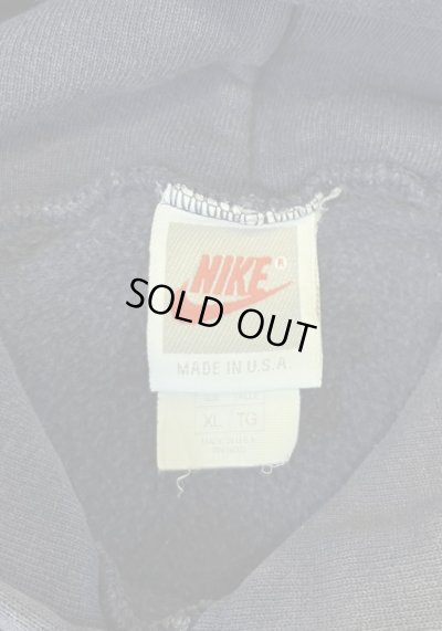 画像2: 90'S NIKE 銀タグ スウェットパーカー フェードネイビー USA製 (VINTAGE)