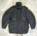 00'S ALPHA INDUSTRIES M-65 フィールドジャケット フェードブラック (VINTAGE)