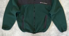 他の写真2: 90'S RALPH LAUREN POLO JEANS ナイロン切り替え フリースジャケット ブラック/グリーン USA製 (VINTAGE)