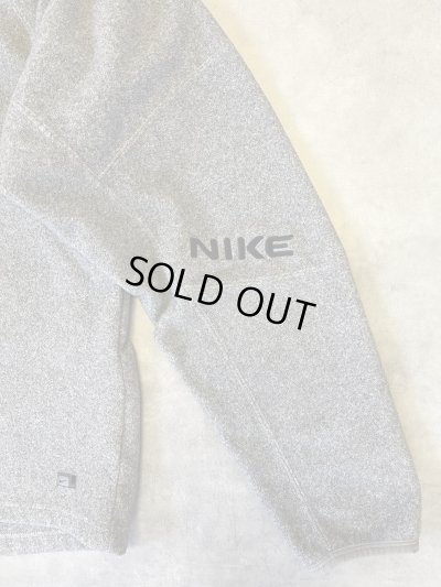 画像3: 00'S NIKE 立体裁断 ハーフジップ フリースジャケット グレー (VINTAGE)
