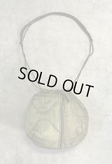 ODDMENT "QUILTING POUCH" アメリカ軍 キルティングライナー解体再構築 ポーチ オリーブ (REMAKE)