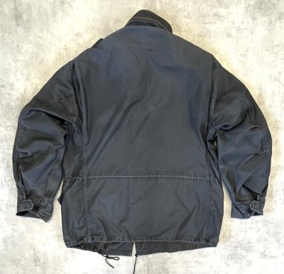 画像4: 00'S ALPHA INDUSTRIES M-65 フィールドジャケット フェードブラック (VINTAGE)