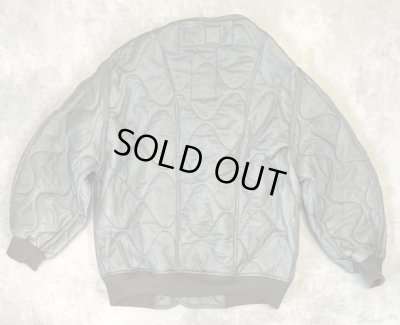 画像3: ODDMENT "QUILTING MA-1" アメリカ軍 キルティングライナー 解体再構築 ジャケット カーキ (REMAKE)