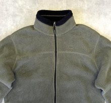 他の写真1: 90'S TIMBERLAND フルジップ フリースジャケット オリーブ/ブラック (VINTAGE)