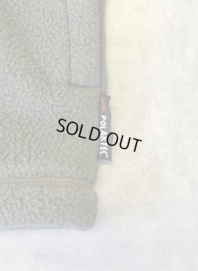 画像4: 90'S TIMBERLAND フルジップ フリースジャケット オリーブ/ブラック (VINTAGE)