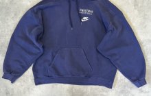 他の写真3: 90'S NIKE 銀タグ スウェットパーカー フェードネイビー USA製 (VINTAGE)