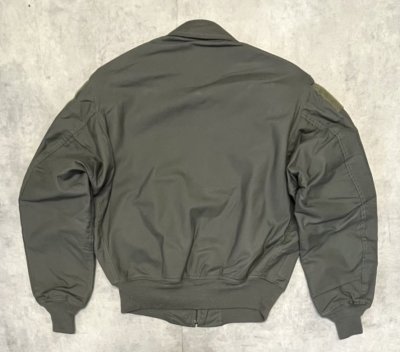 画像5: 90'S アメリカ軍 USAF "CWU-36/P" アラミド フライトジャケット セージグリーン (VINTAGE) 