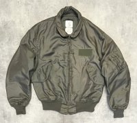90'S アメリカ軍 USAF "CWU-36/P" アラミド フライトジャケット セージグリーン (VINTAGE) 