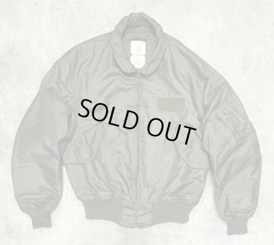 画像1: 90'S アメリカ軍 USAF "CWU-36/P" アラミド フライトジャケット セージグリーン (VINTAGE) 