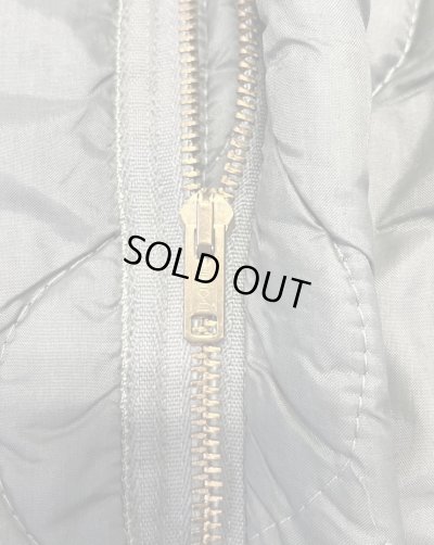 画像3: 70'S アメリカ軍 USAF "CWU-9/P" キルティング ライナージャケット セージグリーン (VINTAGE) 