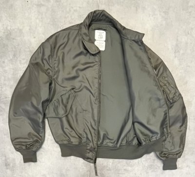 画像4: 90'S アメリカ軍 USAF "CWU-36/P" アラミド フライトジャケット セージグリーン (VINTAGE) 