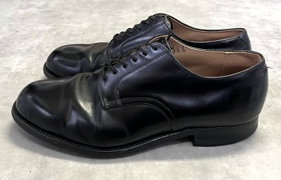 画像2: 60'S アメリカ軍 US NAVY "INTERNATIONAL SHOE CO製" 6アイレット レザーソール サービスシューズ (VINTAGE)