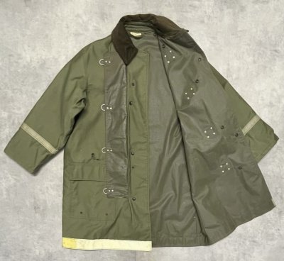 画像6: 60'S アメリカ軍 US ARMY ファイヤーマンコート オリーブ (VINTAGE)