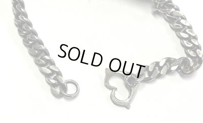 画像6: 50'S アメリカ軍 "US NAVY刻印入り" スターリングシルバー ミリタリー IDプレート チェーンブレスレット シルバー (VINTAGE)